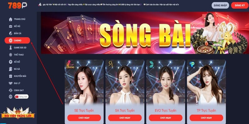 Giới thiệu qua một số thông tin về chuyên mục casino 789P