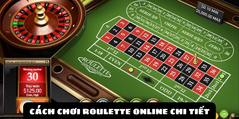 789P hướng dẫn chơi Roulette online chi tiết từng bước